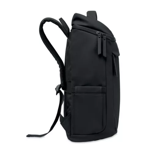 15 colos PU laptop hátizsák (Fekete)