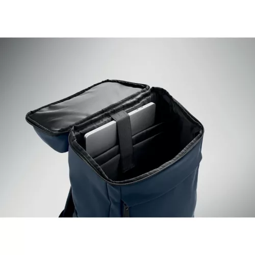 15 colos PU laptop hátizsák (Francia Tengerészkék)