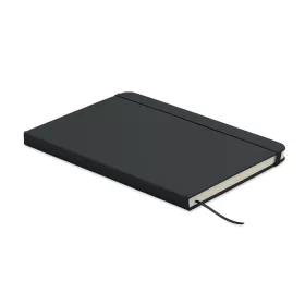 A5 újrahasznosított PU notesz (Fekete)