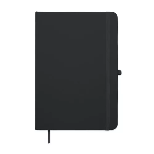 A5 újrahasznosított PU notesz (Fekete)