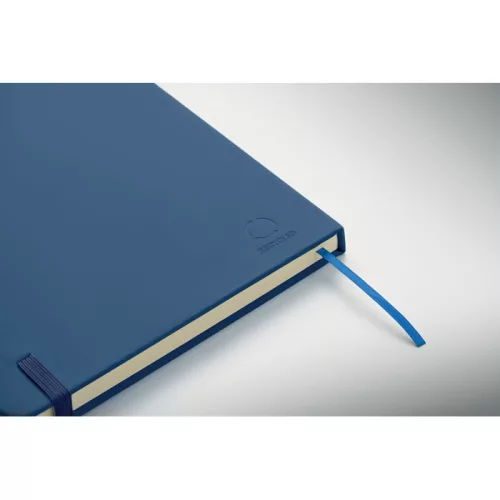 A5 újrahasznosított PU notesz (Kék)