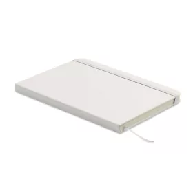 A5 újrahasznosított PU notesz (Fehér)