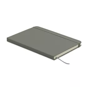 A5 újrahasznosított PU notesz (Kőszürke)