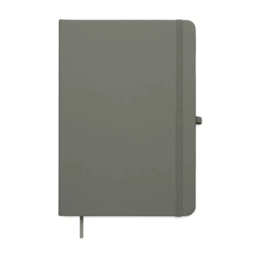 A5 újrahasznosított PU notesz (Kőszürke)