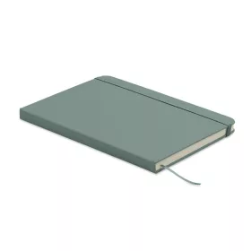 A5 újrahasznosított PU notesz (Petrolkék)