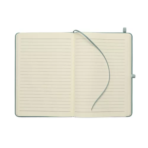 A5 újrahasznosított PU notesz (Petrolkék)