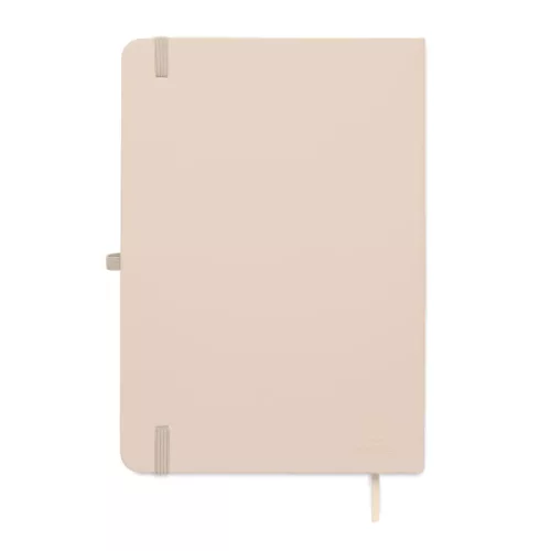 A5 újrahasznosított PU notesz (Törtfehér)