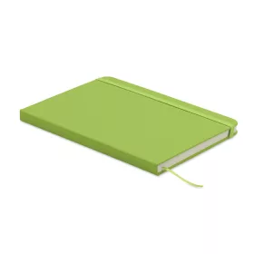 A5 újrahasznosított PU notesz (Lime)