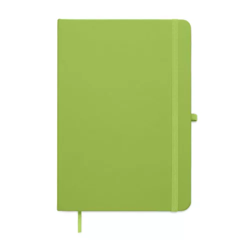 A5 újrahasznosított PU notesz (Lime)