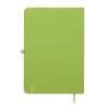 A5 újrahasznosított PU notesz (Lime)