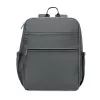 Kabinméretű nylon hátizsák 20l (Kőszürke)