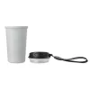 Újrahaszn. acél pohár 400ml (Fehér)