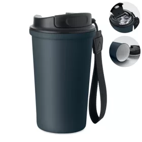 Újrahaszn. acél pohár 400ml (Francia Tengerészkék)