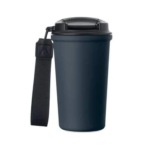 Újrahaszn. acél pohár 400ml (Francia Tengerészkék)