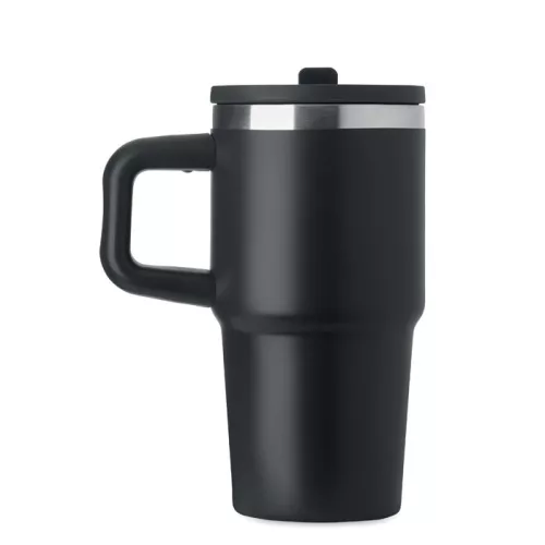Duplafalú pohár 500 ml (Fekete)