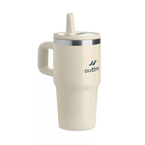 Duplafalú pohár 500 ml (Bézs)