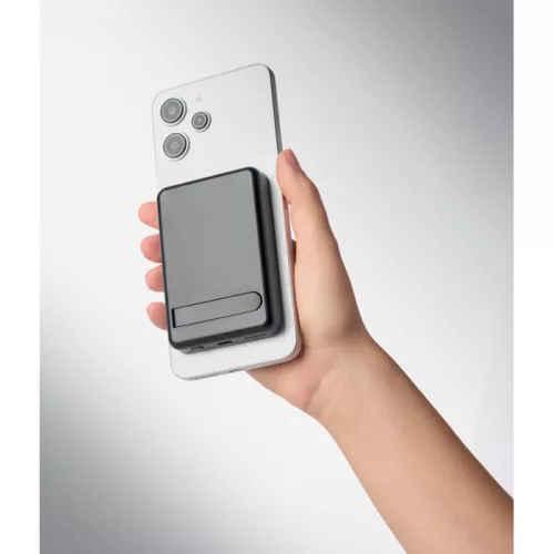 Mágnes powerbank szett 5000mAh (Fekete)