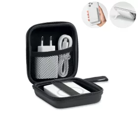 Mágnes powerbank szett 5000mAh (Fehér)