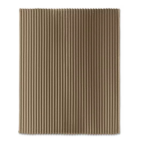 RPET polár bordás takaró (Khaki)