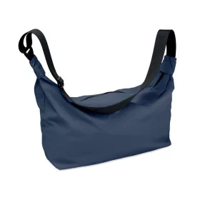 Nylon keresztpántos táska (Kék)