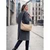 Nylon keresztpántos táska (Khaki)
