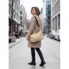 Nylon keresztpántos táska (Khaki)