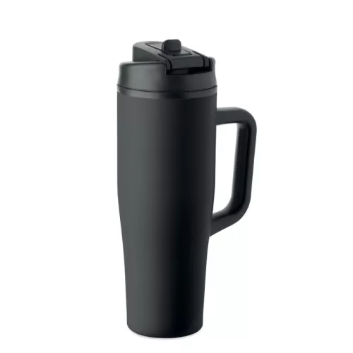 Duplafalú pohár 900 ml (Fekete)