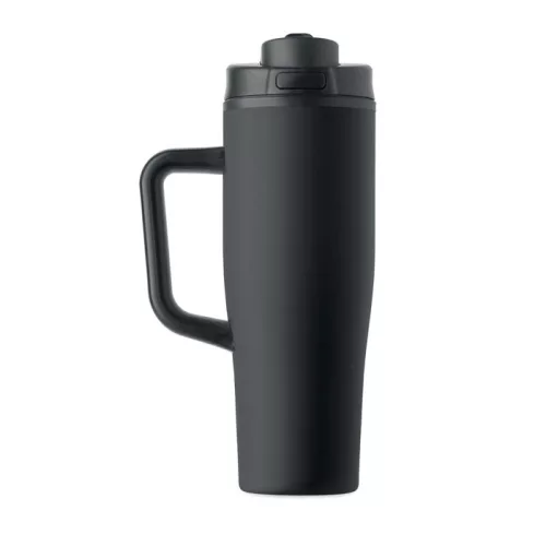 Duplafalú pohár 900 ml (Fekete)