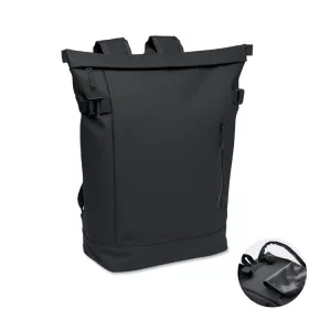 PU biciklis laptophátizsák 20l (Fekete)