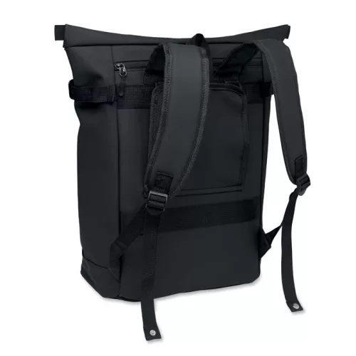 PU biciklis laptophátizsák 20l (Fekete)
