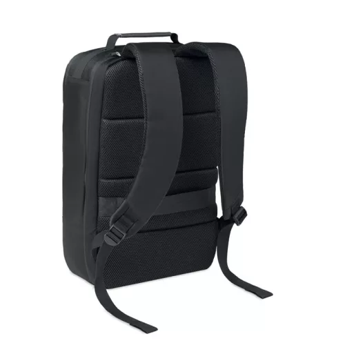 15col laptop jacquard hátizsák (Fekete)