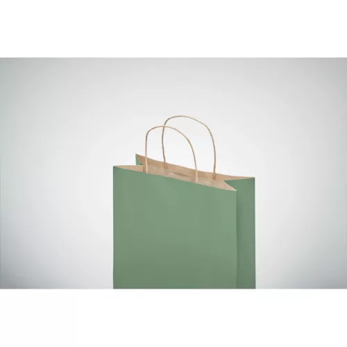 Kis papír ajándéktasak, 90 g (Zöld)