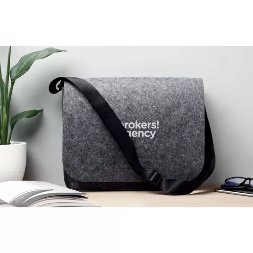 RPET filc laptop táska (Szürke)