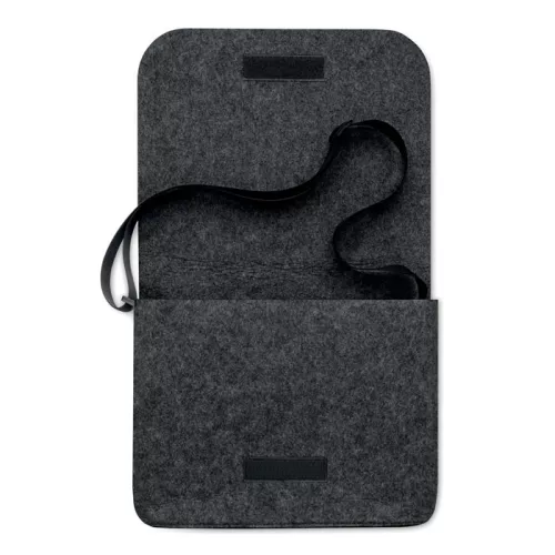 RPET filc laptop táska (Kőszürke)