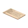 Bambusz RFID kártya