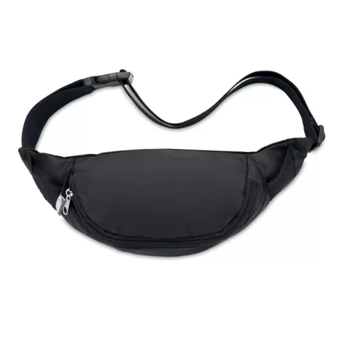 210D RPET övtáska (Fekete)