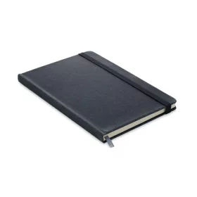 A5 vonalas újrahaszn.PU notesz (Fekete)