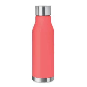 RPET palack, 600 ml (Áttetsző Piros)