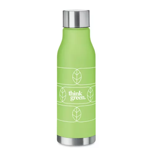 RPET palack, 600 ml (Áttetsző Lime)