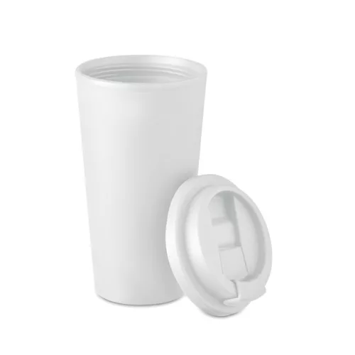 Duplafalú pohár 450 ml (Fehér)
