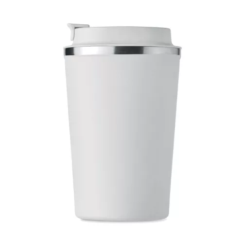 Duplafalú pohár, 350 ml (Fehér)