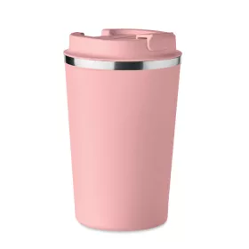 Duplafalú pohár, 350 ml (Babarózsaszín)