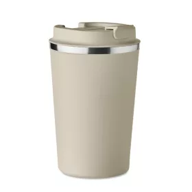 Duplafalú pohár, 350 ml (Bézs)