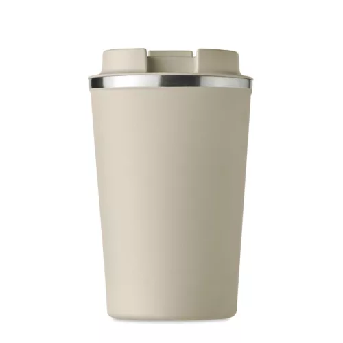 Duplafalú pohár, 350 ml (Bézs)