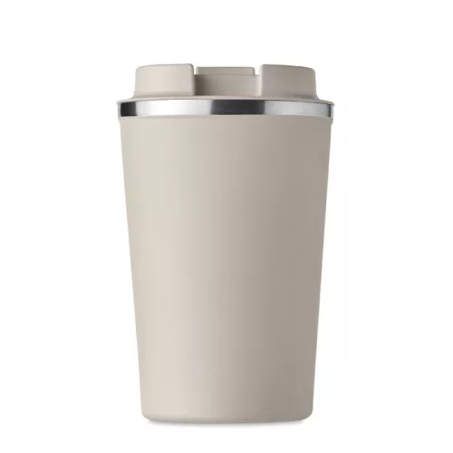 Duplafalú pohár, 350 ml (Bézs)