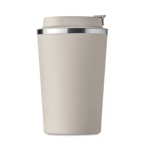 Duplafalú pohár, 350 ml (Bézs)