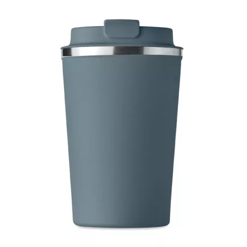 Duplafalú pohár, 350 ml (Petrolkék)