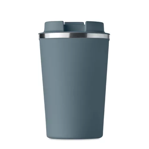 Duplafalú pohár, 350 ml (Petrolkék)