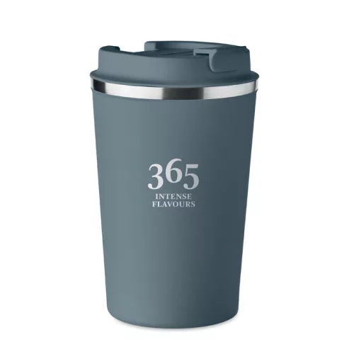 Duplafalú pohár, 350 ml (Petrolkék)