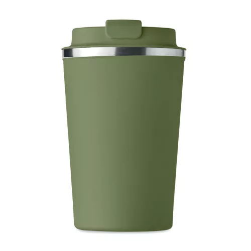 Duplafalú pohár, 350 ml (Sötétzöld)